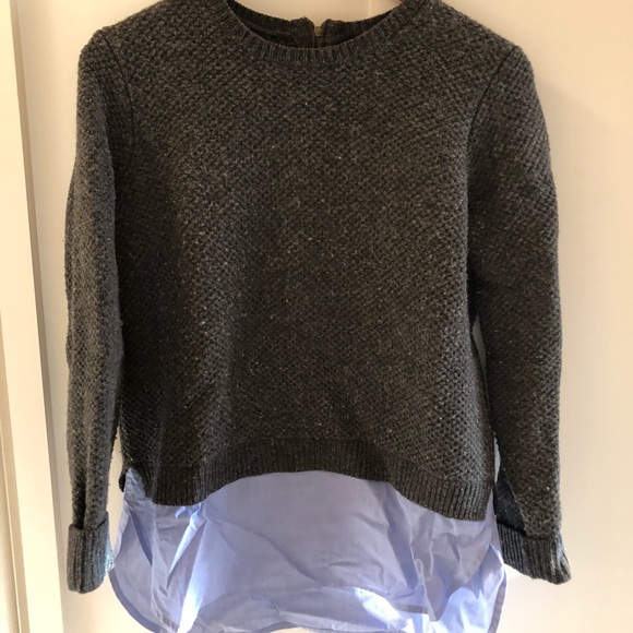shirt and sweater attached